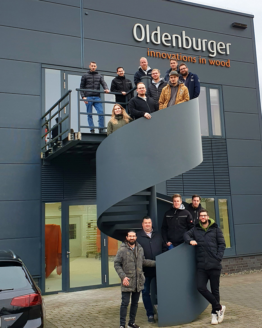 master carpenters visit Oldenburger